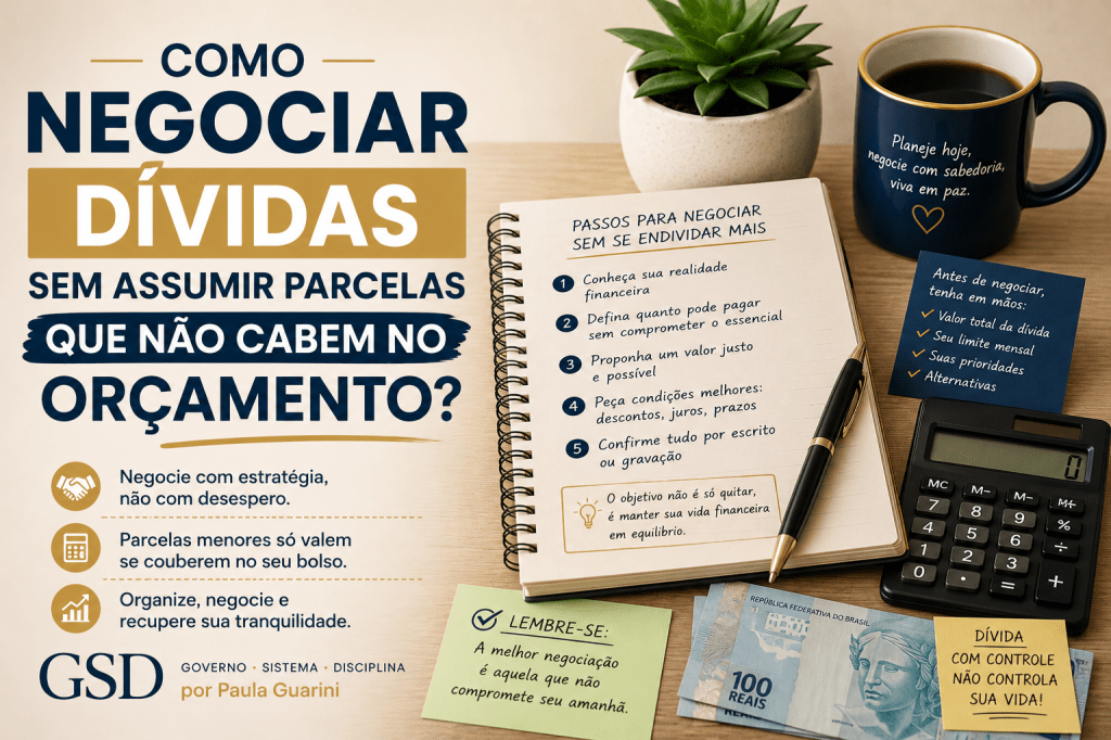 Como negociar as dívidas: qual pagar primeiro quando não dá para pagar tudo?
