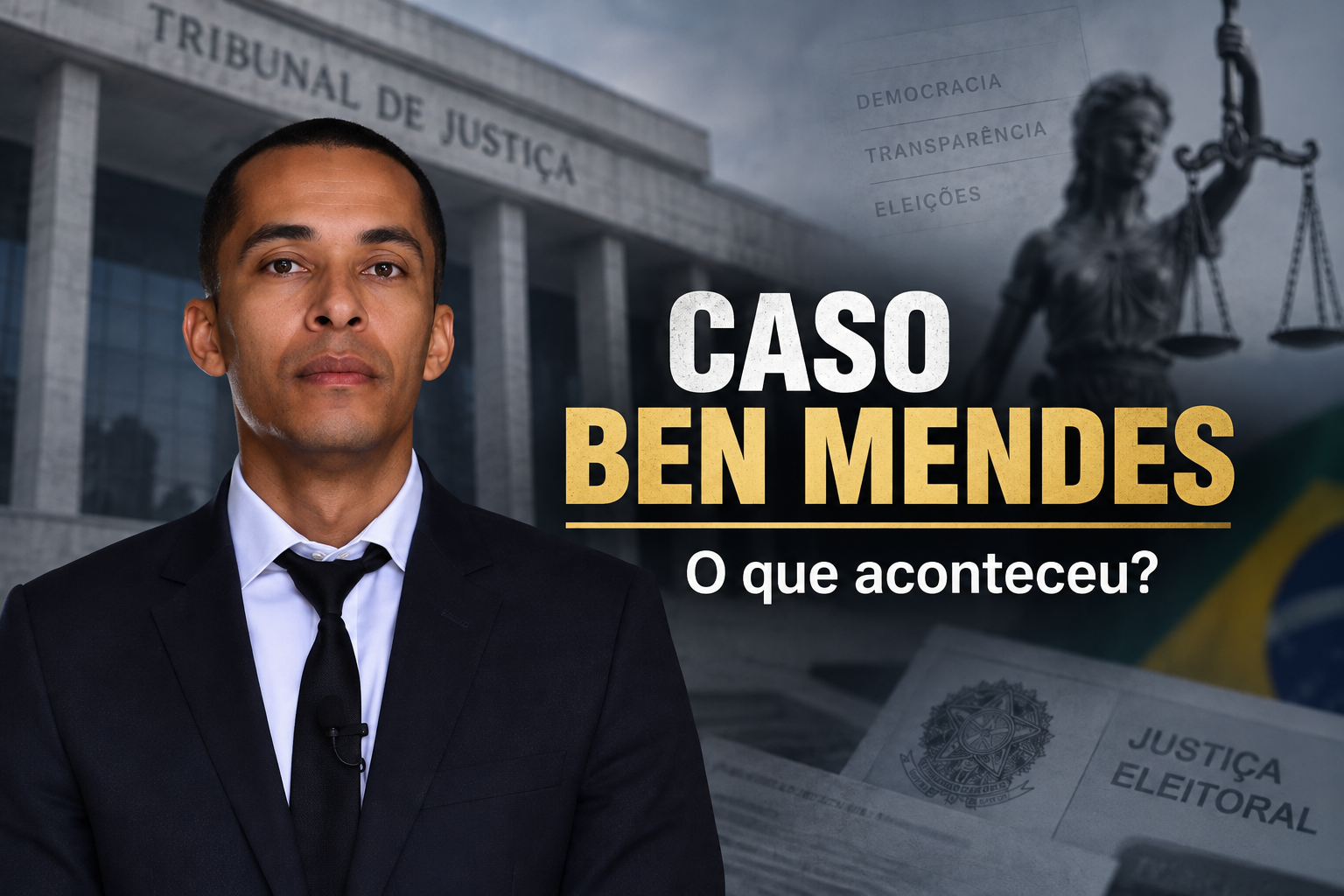 Ben Mendes e Gabriel Azevedo em montagem sobre a disputa eleitoral analisada pelo TRE-MG