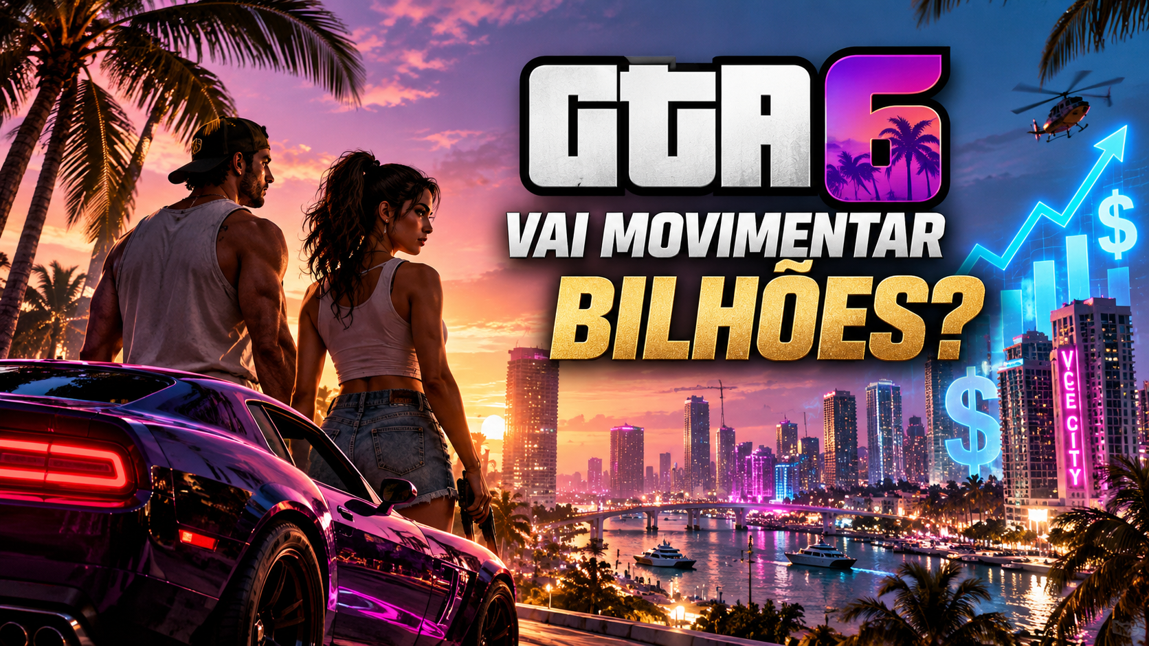 GTA 6 está chegando: por que o jogo pode movimentar bilhões e mexer com toda a indústria dos games?