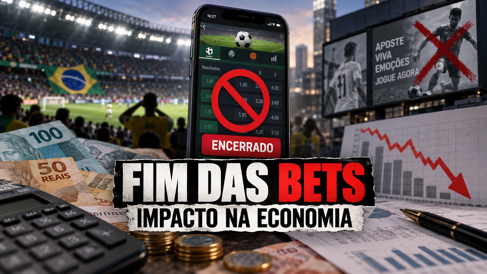 Fim das bets pode prejudicar a economia brasileira? Veja quem perde — e quem pode ganhar