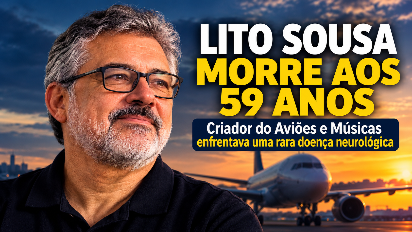 Lito Sousa morre aos 59 anos: entenda a doença rara, o tratamento experimental e sua trajetória